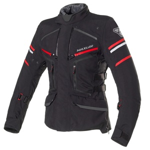 Veste de tourisme longue en textile pour hommes, imperméable, homologuée CE niveau 1 2, protection, fabricant OEM, fournisseur de marque privée - Product Image 1