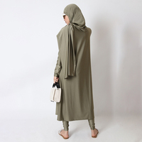 Maillot de bain musulman Aschulman personnalisé, hijab, burkini, pour femmes musulmanes, grandes tailles, modeste