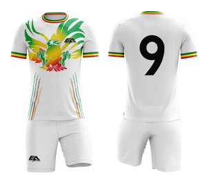 เสื้อฟุตบอลโพลีเอสเตอร์พิมพ์โลโก้ได้ตามต้องการ - Product Image 1