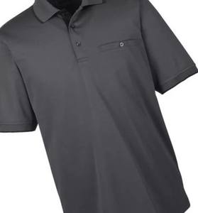 Sweat-shirt à manches courtes de haute qualité pour homme Polo T-Shirt personnalisé couleur unie 100% coton doux style été - Product Image 6