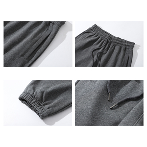 Vente en gros de nouveaux survêtements décontractés avec logo pour hommes survêtements à capuche ensemble de 2 pièces sweats à capuche pour femmes survêtement de saut jogging pour l'hiver - Product Image 6