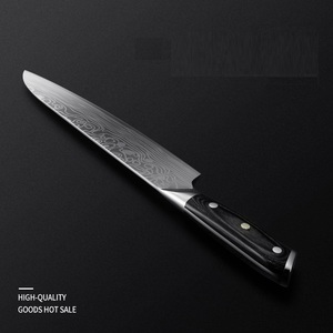มีดเชฟเหล็กดามัสกัสสำหรับใช้ในครัวมีดเชฟเหล็กคลาสสิกคุณภาพสูงงานตามสั่ง - Product Image 4