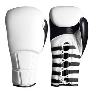 Venta al por mayor de guantes de boxeo con logotipo personalizado OEM/ODM | PU cuero/cuero genuino 10oz 12oz 14oz 16oz guantes de entrenamiento y combate - Product Image 2