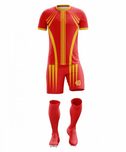 Uniformes de football couleur personnalisés de haute qualité Vêtements de football bon marché de gros en usine - Product Image 3