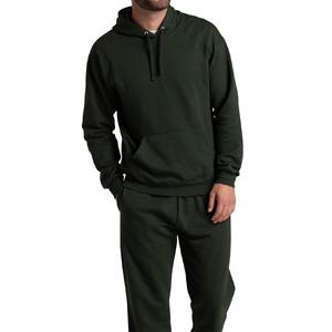 เสื้อฮู้ดดี้ผู้ชายผ้าฝ้ายพิมพ์ลายดีไซน์เนอร์ หนานุ่ม ทรงโอเวอร์ไซส์  โลโก้ลายพวงหรีด ผ้าฝ้าย 100% ชุดวอร์ม เสื้อฮู้ด - Product Image 4