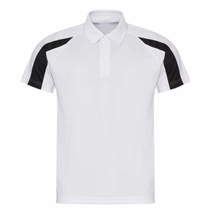 Camiseta Polo Deportiva de Dos Tonos para Hombre, Camiseta Polo Deportiva Lisa con Panel Lateral, Camiseta Deportiva Informal de Negocios - Product Image 5