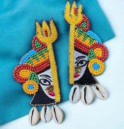 <b>Handcrafted</b> Multicolor Beaded Custom Multi-Beaded Earrings Women Festive Party <b>Jewelry</b> At Best Price Beaded Earrings - Product Image 2