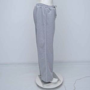 Pantalons de jogging tendance en coton 100% personnalisés, broderie personnalisée, pantalon formel décontracté pour homme, streetwear, travail, jambe droite, coupe slim, respirant - Product Image 4