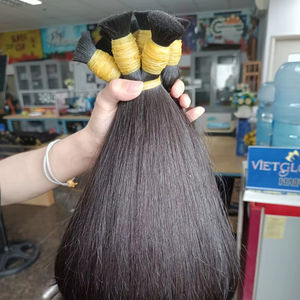 ผมลอนแบบธรรมชาติเป็นมัดผมแบบตรงผมเป็นลอนแบบดั้งเดิมสุดหรูแบบดั้งเดิมจากเวียดนาม - Product Image 5