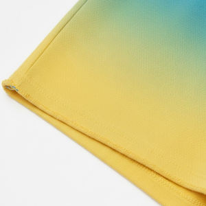 กางเกงขาสั้นผู้ชายพิมพ์ลายสกรีนแบบกำหนดเอง ขายส่ง บริการ OEM กางเกงขาสั้นผู้ชายผ้าฝ้ายพิมพ์ลายซันเฟด จำนวนมาก - Product Image 5