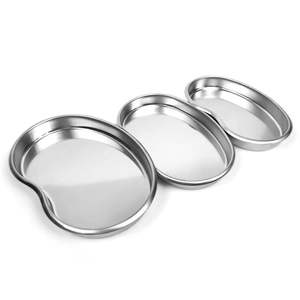 Fabricant de plat de rein de base chirurgicale de haute qualité Plateau de rein en acier inoxydable 304 avec petite, moyenne et grande taille - Product Image 6