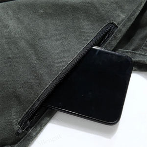 Gilet cargo extérieur respirant avec logo personnalisé imprimé avec multi-poches gilets multi-poches en coton respirant pour hommes sur mesure - Product Image 6