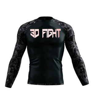 ชุดกีฬา BJJ rashguard สำหรับ Jiu Jitsu ชุดฝึกและการแข่งขันไม่มีลาย - Product Image 4