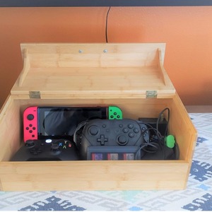 Caja de almacenamiento de madera de bambú natural Caja de bambú hecha a mano Decoración de mesa natural ecológica para el hogar Venta al por mayor de Vietnam - Product Image 6