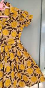 เดรสผ้าคอตตอนพิมพ์ลายสำหรับเด็กผู้หญิงเดรสลำลองสำหรับเด็กผู้หญิงตัวเล็กน่ารักสำหรับเด็ก - Product Image 3