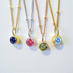 สร้อยคอจี้พลอยควอตซ์อเมทิสต์ชุบเงินสไตล์มินิมอลหรูหรา  ปรับแต่งได้ เครื่องประดับแฟชั่นสำหรับผู้หญิง เหมาะสำหรับเป็นของขวัญ - Product Image 4