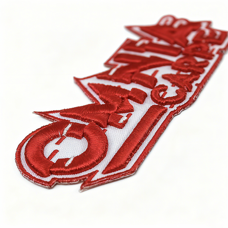 Custom 3D Puff Embroidery Sew on Iron on logo Patch Embroidered Patches ...