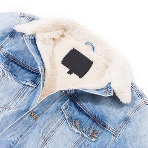 Veste en jean d'hiver pour homme respirante et confortable, de haute qualité, à manches longues, à capuche, écologique, style vintage, décontractée - Product Image 3