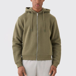 เสื้อฮู้ด500 GSM ทรงโอเวอร์ไซส์สำหรับผู้ชายผ้าฝ้าย100% ออกแบบได้ตามที่ต้องการใส่สบายมีกระเป๋าพิมพ์ลายนูนดีไซน์ใหม่สำหรับฤดูหนาว - Product Image 6