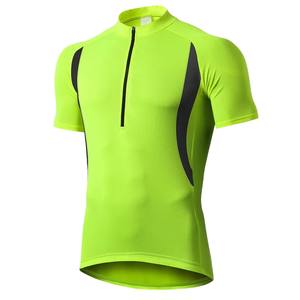 Maillot de Ciclismo Ligero y Transpirable para Hombre, Personalizado con Color y Logotipo, Manga Corta, Malla de Poliéster - Product Image 1