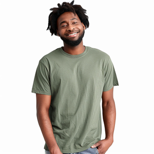 Camiseta de algodón pesado personalizada para hombres de alta calidad 100% lienzo Vintage Streetwear pigmento teñido camiseta - Product Image 3
