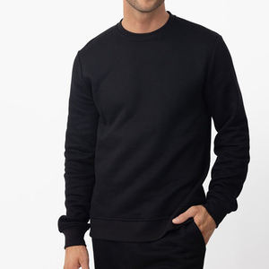Sudadera con Capucha y Cierre de Cremallera de un Cuarto para Hombre, Corte Regular, Algodón Sólido, con Logotipo Bordado Personalizado, Sudadera de Invierno Personalizada - Product Image 2