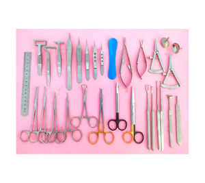 Juego de cirugía ocular oftálmica de primera calidad Edgeco Kit de instrumentos de blefaroplastia de 30 piezas Fórceps quirúrgicos de Oftalmología de acero - Product Image 2