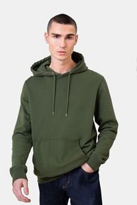 Sudadera con Capucha Personalizada para Hombre, 100% Algodón, Gruesa, Corte Regular, Hombros Caídos, Diseño con Bolsillos, BD - Product Image 5
