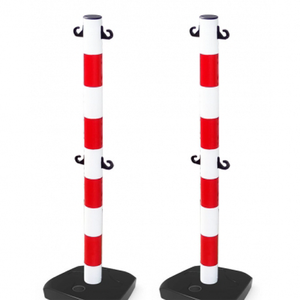 Offre Spéciale de base stable de poteau de barrière en plastique PB6150/PB6151 pour la séparation de secteur de parc d'attractions - Product Image 6
