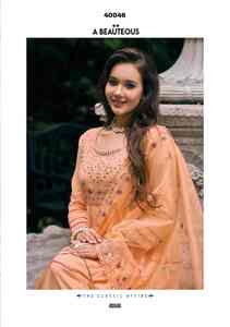 Increíble color Nuevo diseño Pure Organza Designer Handwork Kurti Pant con Dupatta Indian Export Quality - Product Image 5