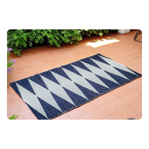 Jacquard Outdoor PVC Rug Suitable for Beach and Terrace UV Resistant Portable Reversible Mat for Outdoor Decor - Product Image 3
