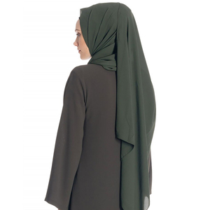 Vestido musulmán de manga larga Abaya para mujer, ropa de oración, Oriente Medio islámico informal con bolsillo - Product Image 3