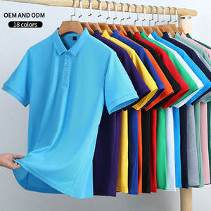 Wholesale 100% Cotton Printed Embroidered Logo <b>Men's</b> Golf <b>for</b> <b>Shirts</b> Custom Plain Blank - Product Image 4