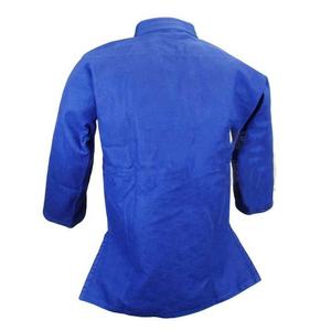 Venta al por Mayor, Entrega Rápida, Kimono de Jiu-Jitsu Brasileño, 100% Algodón, Uniforme de BJJ para Hombre y Mujer, Peso Medio, Color Azul - Product Image 3