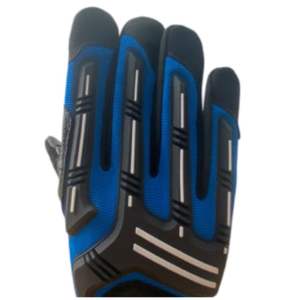 Gants en cuir réglables avec fonctions antidérapantes ignifuges anti-coupure anti-impact pour les environnements de travail protecteurs - Product Image 4