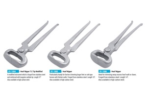 Pince à sabot Outils de maréchal-ferrant Instruments vétérinaires en acier à haute teneur en carbone 15 \ "Pakistan Sialkot Mahersi-y compris aiguille de seringue - Product Image 2