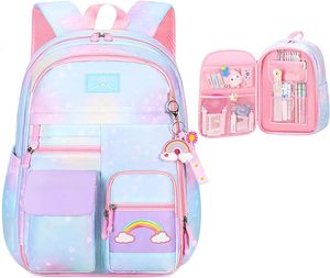 ราคาโรงงานใหม่คุณภาพสูง PU ธรรมดา 5 ช่องกระเป๋านักเรียนกันน้ํา - Product Image 4