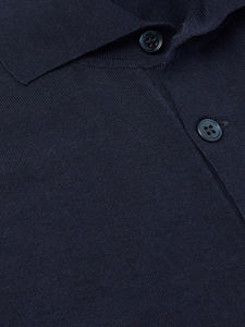 Chemises polo pour hommes, design à col rayé, polos d'été à manches courtes avec broderie, avec votre logo personnalisé, chemise polo - Product Image 5