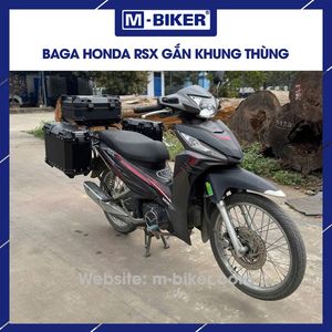 Ensemble de porte-bagages latéraux M-Biker RSX Thp pour motos 8 kg - Product Image 2