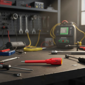 ประแจหกเหลี่ยมยาว 1/2 นิ้ว ยี่ห้อ Hazet พร้อมฉนวนป้องกันไฟฟ้า 1000V - Product Image 3