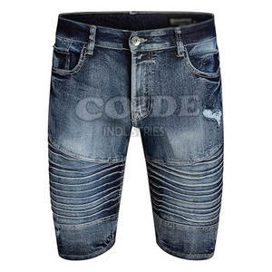 2025 pantalones cortos de mezclilla para hombre a granel pantalones cortos de verano a la moda personalizados al por mayor asequibles para hombre - Product Image 1