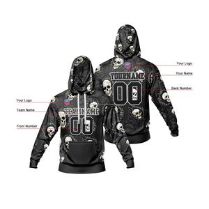Custom Winter 500gsm Heavyweight Windproof Eco-Friendly Hoodie Streetwear 100% Polyester Sublimation Blank Oversized Pullover - Product Image 2