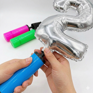 Inflador de globos multicolor para graduación de boda Día de San Valentín Halloween Navidad Año Nuevo Decoraciones Impresión incluida - Product Image 5