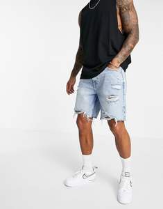 Pantalones cortos de mezclilla para hombre, de apariencia informal a de Festival, se adapta a las tendencias y marcas, las mejores formas de estilizar pantalones cortos de mezclilla para hombre en 2024 - Product Image 3