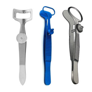 Pakistan Made New Arrival Factory Wholesale Price Wies Chalazion Forceps / Latest Design Chalazion Forceps Set 3 Pcs - Product Image 1