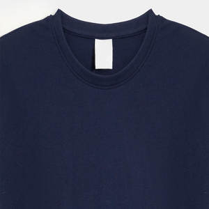 T-shirt pour homme en coton 100% de haute qualité, uni, sur mesure, grande taille, séchage rapide, respirant, impression numérique sur toile - Product Image 5