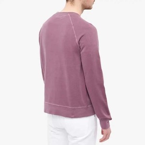 Nouveauté Sweat-shirt en molleton de coton pour homme Col rond Slim Fitness Couleur unie Haut de qualité basique Sweat-shirt pour homme - Product Image 2