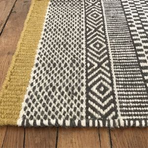 Traditional Indian Cotton Durries Handcrafted Woven Modern Style Washable Flat Pile Area <b>Rugs</b> Custom Sizes Available Wholesale - Product Image 1