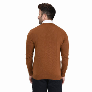 Top Fashion Street Wear Pullover Sweatshirt Men's V Neck 100% Cotton Oversize Sweatshirt Unisex Sweatshirt for Men's - Product Image 2