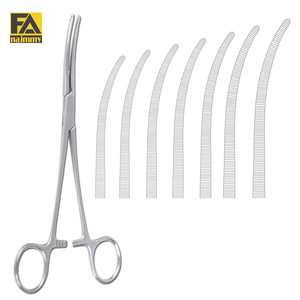 คีมห้ามเลือดสแตนเลสแบบใช้มือ ROCHESTER-PEAN เครื่องมือผ่าตัดแบบโค้ง - Product Image 1